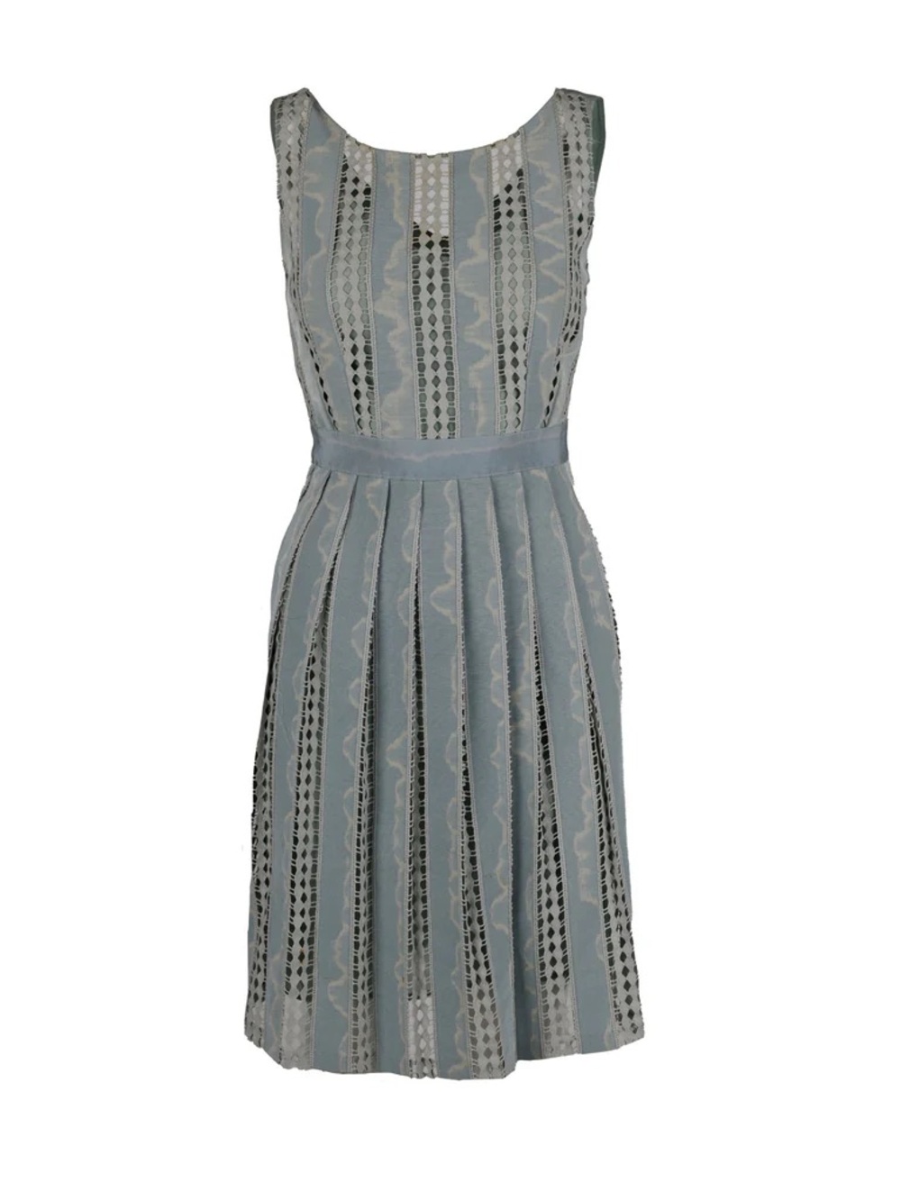 Moschino Cheap and Chic Jaquard and Lace Dress